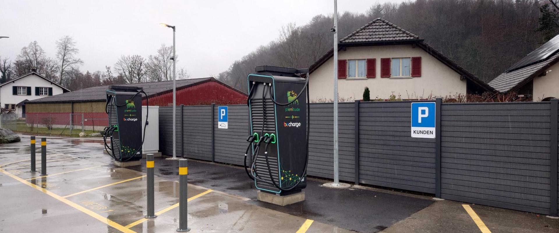 E-Ladesäulen Eni