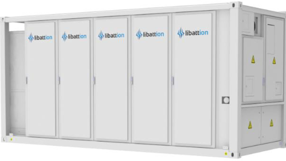 Batteriespeicher-Container von Libattion