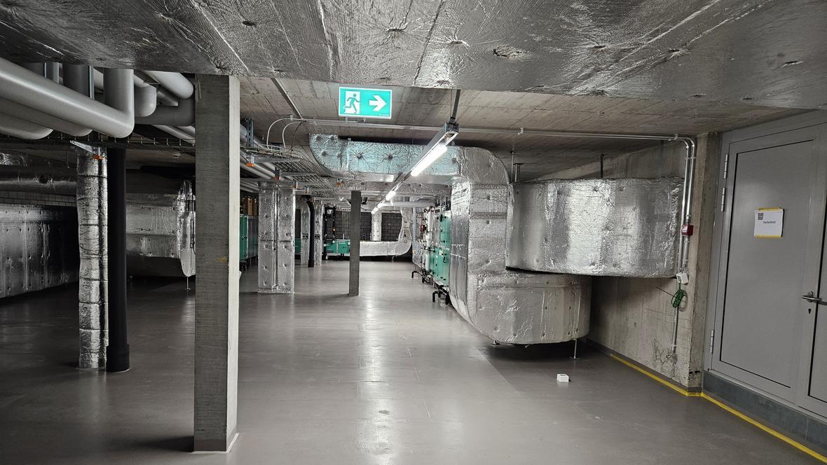 Lüftungsdachzentrale