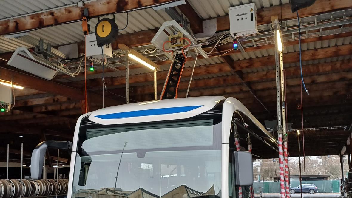 DC-Ladepunkt für E-Bus